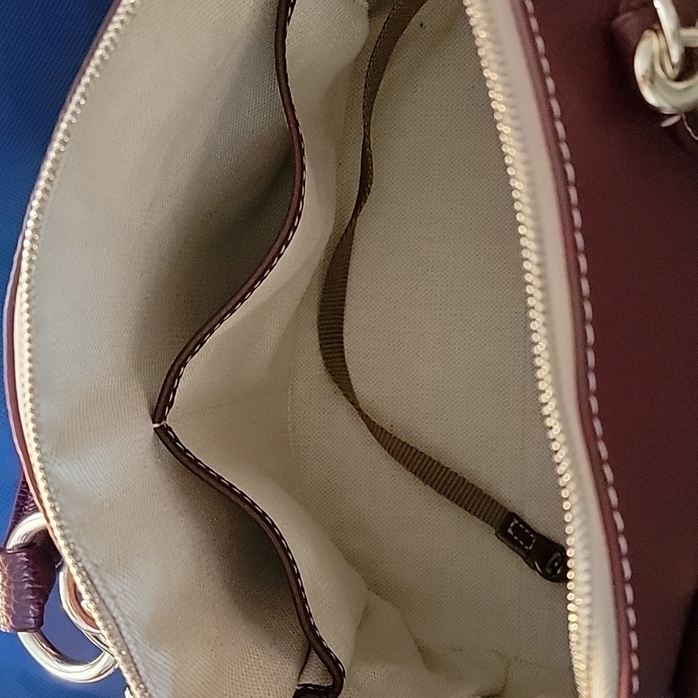 Dooney & Bourke Lucca Leather Satchel - Picture 8 of 13